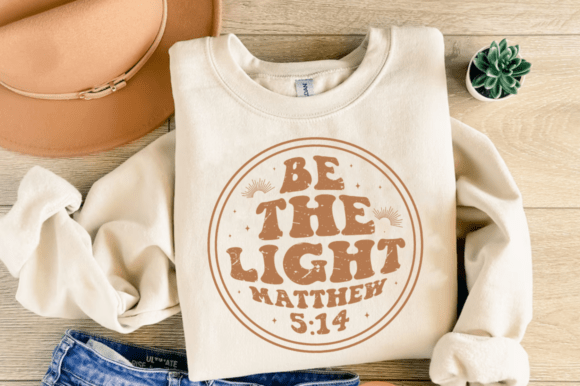 Be the Light: Christian SVG & Faith Art