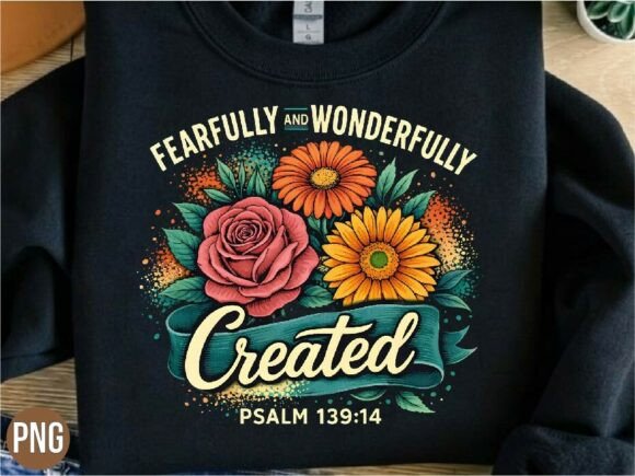 Fearfully Wonderfully Created Psalm PNG