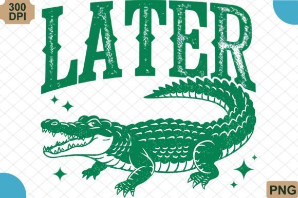Later Gator Vintage Preppy PNG Guide
