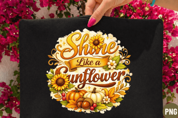 Unlocking Creative Potential: A Guide to Using the Shine Sunflower Autumn PNG for Sublimation and Print-on-Demand