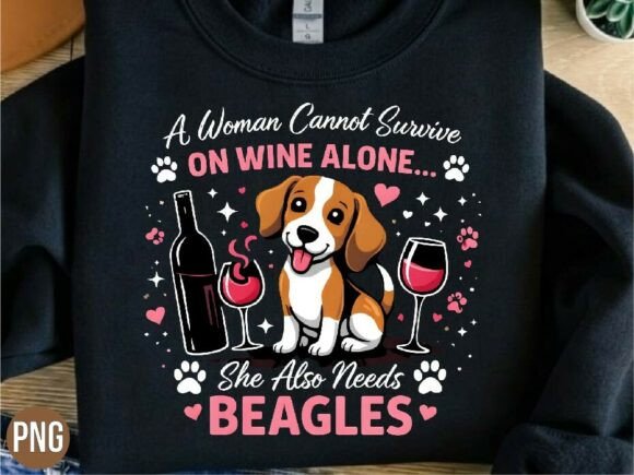 Unlocking Creative Potential with Premium Puppy Beagle Dog Wine Lover PNG Designs