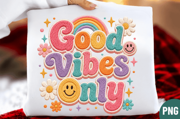 Unlocking Creativity with the Good Vibes Only Faux Yarn T-Shirt PNG: A Guide to Modern Sublimation Design